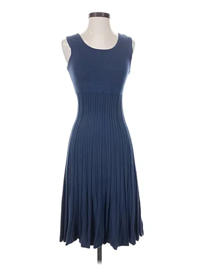 Pre-owned Max Studio Cocktail Dress In Blue