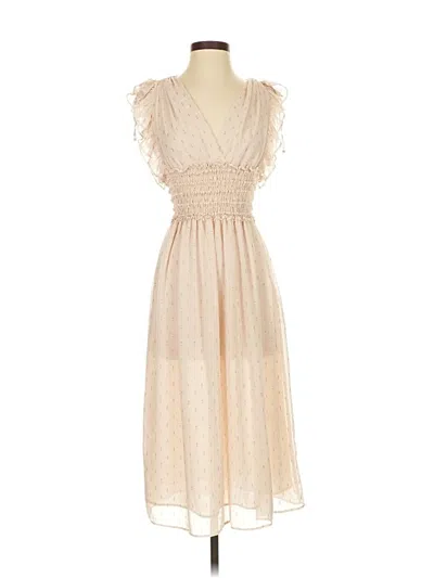 Pre-owned Max Studio Cocktail Dress In Brown