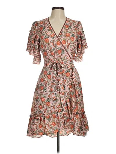 Pre-owned Max Studio Cocktail Dress In Brown