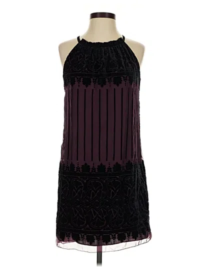 Pre-owned Max Studio Cocktail Dress In Burgundy