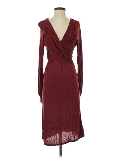 Pre-owned Max Studio Cocktail Dress In Burgundy