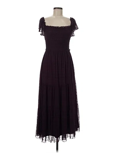 Pre-owned Max Studio Cocktail Dress In Burgundy