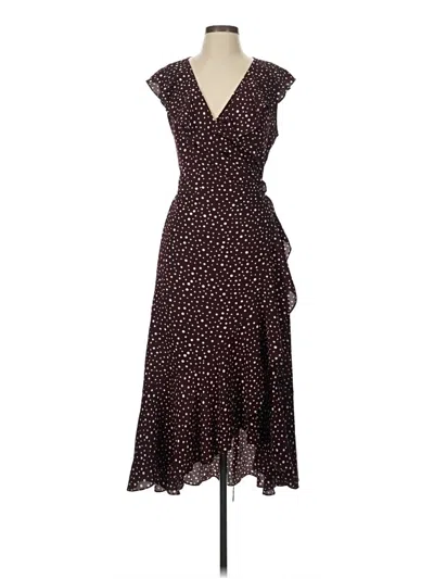 Pre-owned Max Studio Cocktail Dress In Burgundy