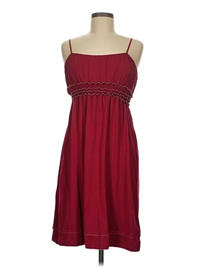Pre-owned Max Studio Cocktail Dress In Burgundy
