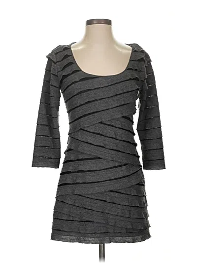 Pre-owned Max Studio Cocktail Dress In Gray