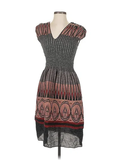 Pre-owned Max Studio Cocktail Dress In Gray