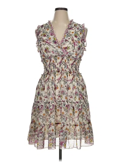 Pre-owned Max Studio Cocktail Dress In Gray