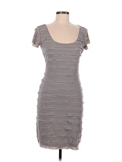 Pre-owned Max Studio Cocktail Dress In Gray