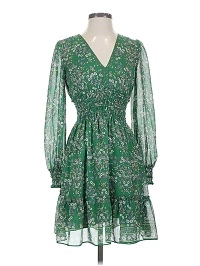 Pre-owned Max Studio Cocktail Dress In Green