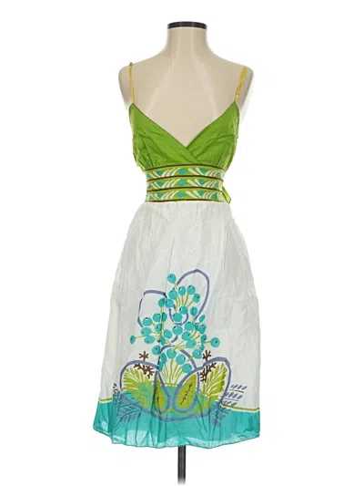 Pre-owned Max Studio Cocktail Dress In Green