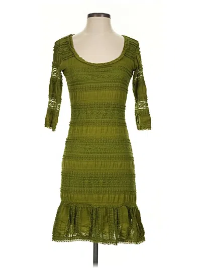 Pre-owned Max Studio Cocktail Dress In Green