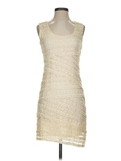 Pre-owned Max Studio Cocktail Dress In Ivory