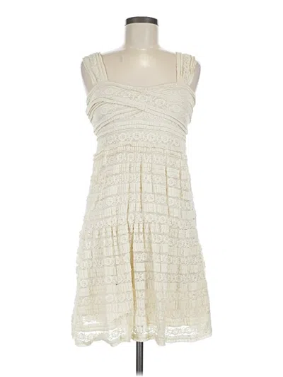 Pre-owned Max Studio Cocktail Dress In Ivory