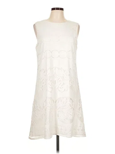 Pre-owned Max Studio Cocktail Dress In Ivory