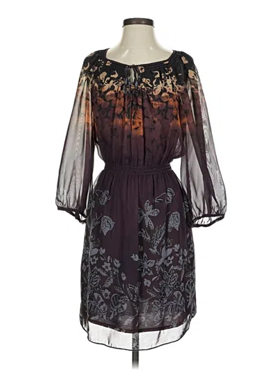 Pre-owned Max Studio Cocktail Dress In Purple