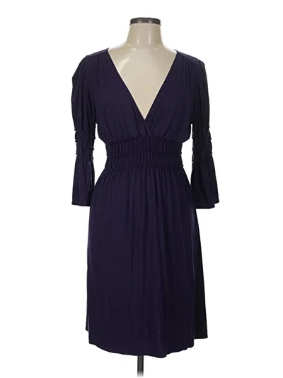 Pre-owned Max Studio Cocktail Dress In Purple