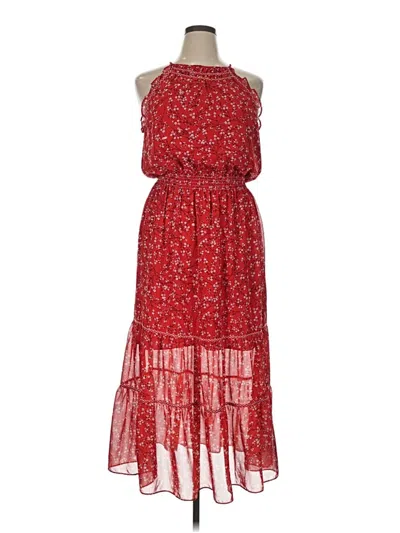 Pre-owned Max Studio Cocktail Dress In Red