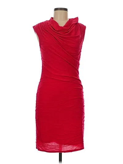 Pre-owned Max Studio Cocktail Dress In Red