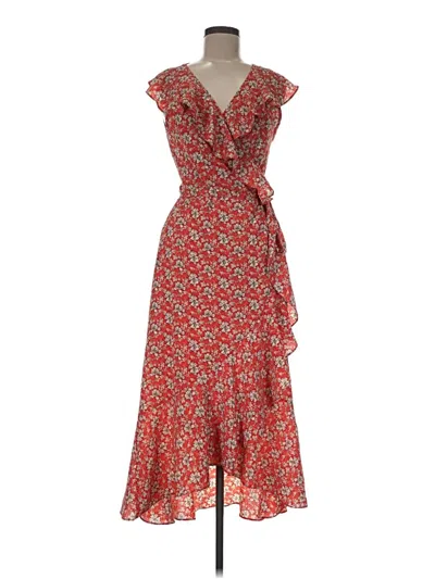 Pre-owned Max Studio Cocktail Dress In Red