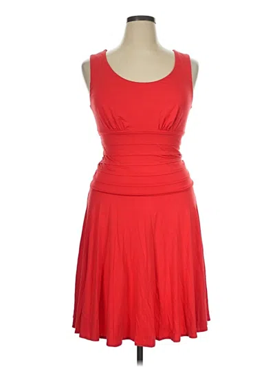 Max Studio Cocktail Dress In Red