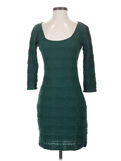 Pre-owned Max Studio Cocktail Dress In Teal