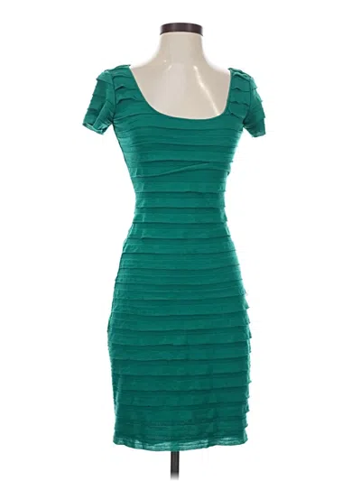 Pre-owned Max Studio Cocktail Dress In Teal