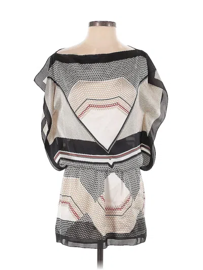 Pre-owned Max Studio Cocktail Dress In White