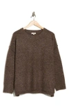 Max Studio Crewneck Sweater In Brown