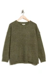 Max Studio Crewneck Sweater In Green