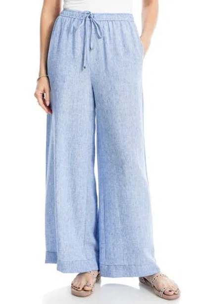 Max Studio Crinkled Drawstring Waist Pants