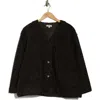 Max Studio Crop Jacket In Black