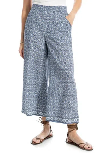 Max Studio Crop Wide Leg Crepe Pants