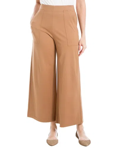 Max Studio Cropped Pant In Brown