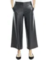Max Studio Cropped Wide Leg Pant In Black