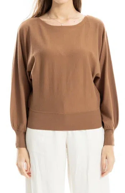 MAX STUDIO MAX STUDIO DOLMAN SLEEVE SWEATER