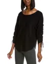 Max Studio Dolman Sweater In Black