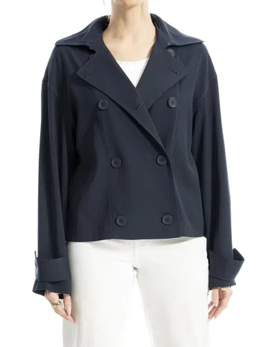 MAX STUDIO MAX STUDIO DOUBLE BREASTED SHORT JACKET