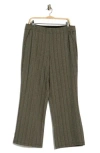 Max Studio Double Knit Wide Leg Pants In Gray