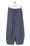 Max Studio Drawstring Lantern Pants In Multi