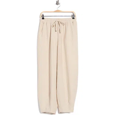 Max Studio Drawstring Waist Lantern Leg Pants