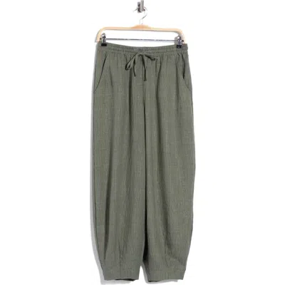 Max Studio Drawstring Waist Lantern Leg Pants