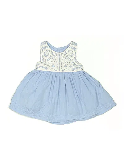 Pre-owned Max Studio Kids' Dress In Blue