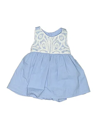 Pre-owned Max Studio Kids' Dress In Blue