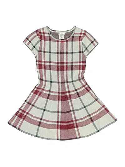 Pre-owned Max Studio Kids' Dress In Burgundy