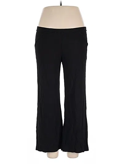 Pre-owned Max Studio Dress Pants In Black