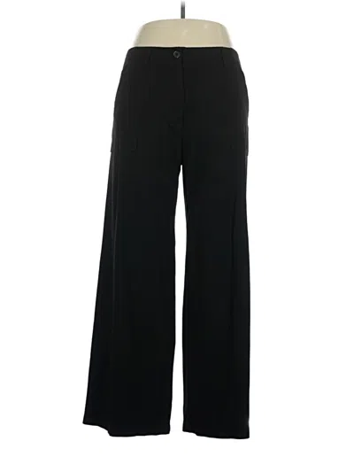 Pre-owned Max Studio Dress Pants In Black