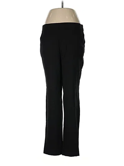 Pre-owned Max Studio Dress Pants In Black