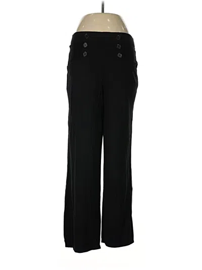 Pre-owned Max Studio Dress Pants In Black