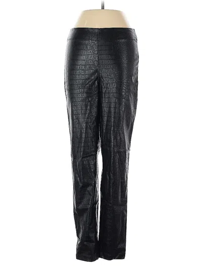 Pre-owned Max Studio Dress Pants In Black