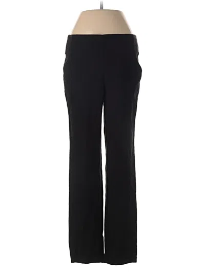 Pre-owned Max Studio Dress Pants In Black